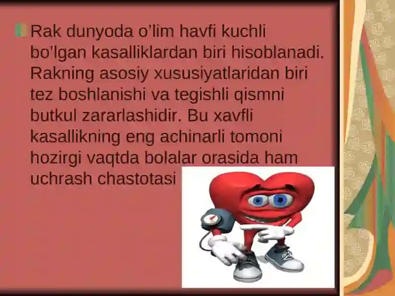 Rak, Saratonning kelib chiqish sabablari 2
