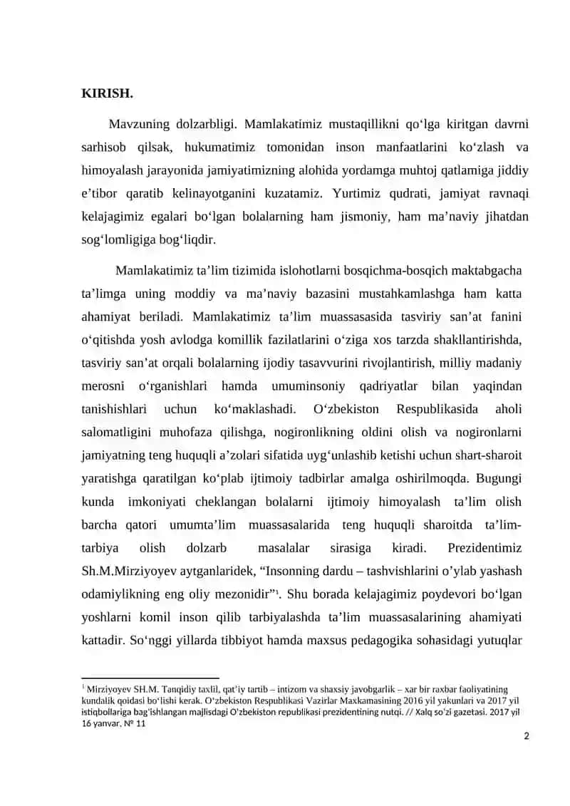 Surdopedagogik fanlarni o‘qitishda metodlardan foydalanish 2
