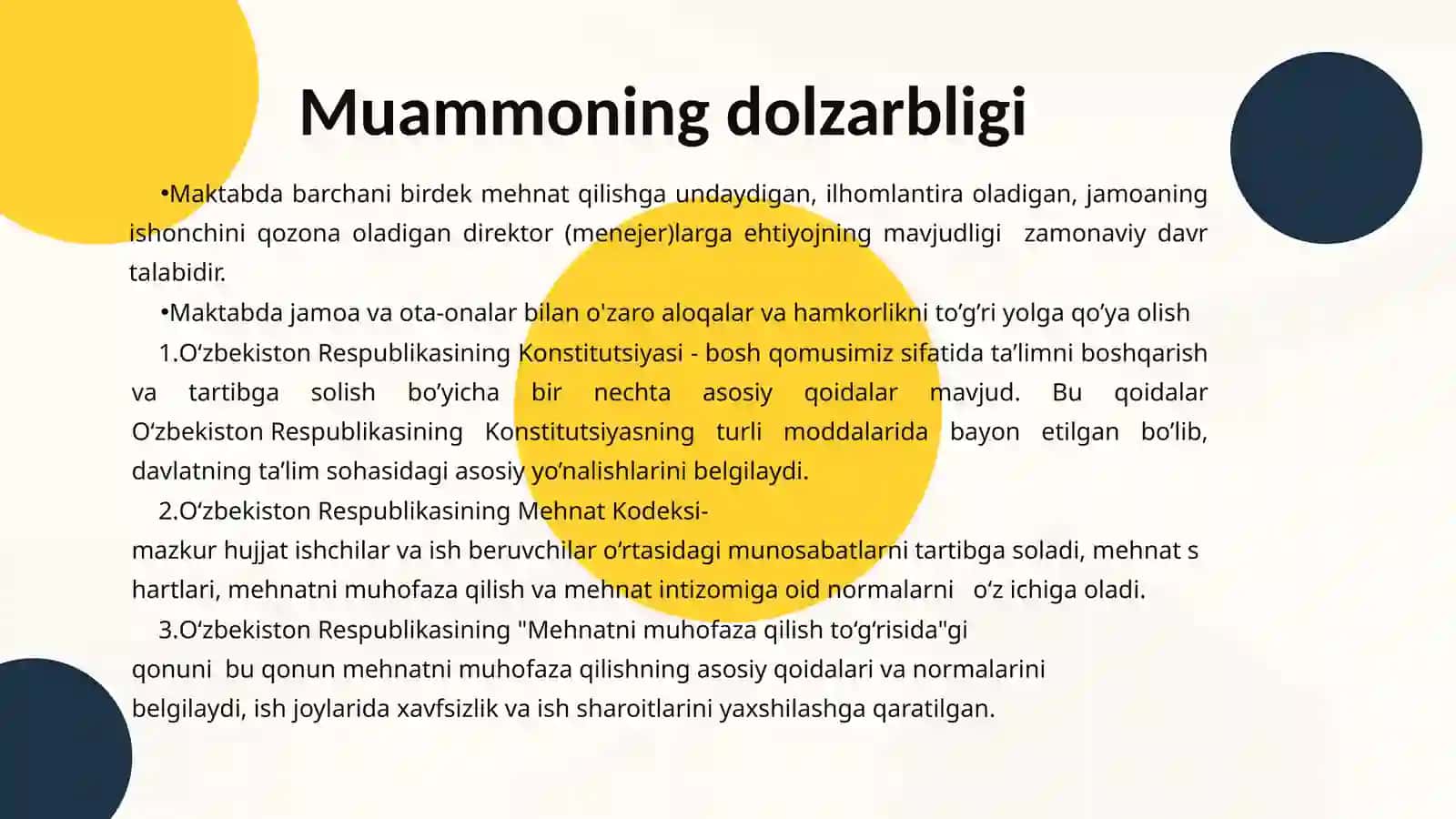 "Boshqaruvda direktor (menejer)ning jamoa ishonchini qozonishdagi muhim omillar" 2