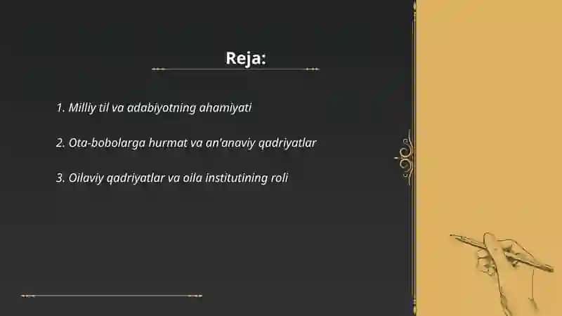 Milliy qadriyatlar 2