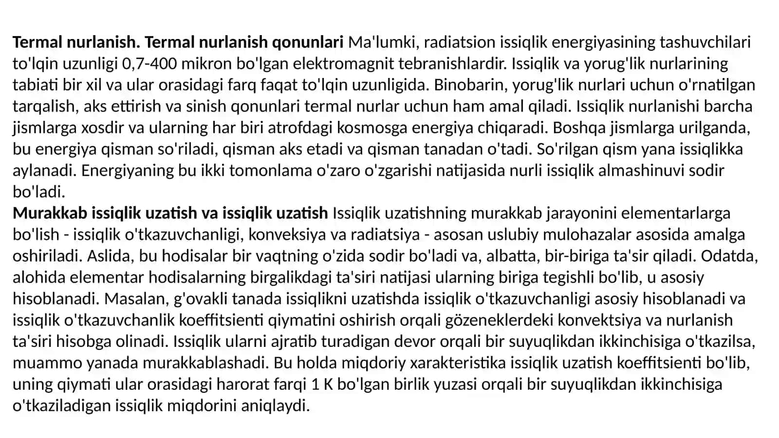 Sanoatkorxonalarida issiqlik almashinuvini tahlil qilish va baholash 2