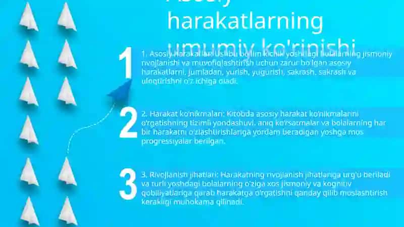 Maktabgacha Yoshdagi Bolalarni Asosiy Harakatlarga Òrgatish Metodikasi 2