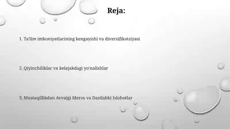 O'zbekiston ta'lim tizimi 2