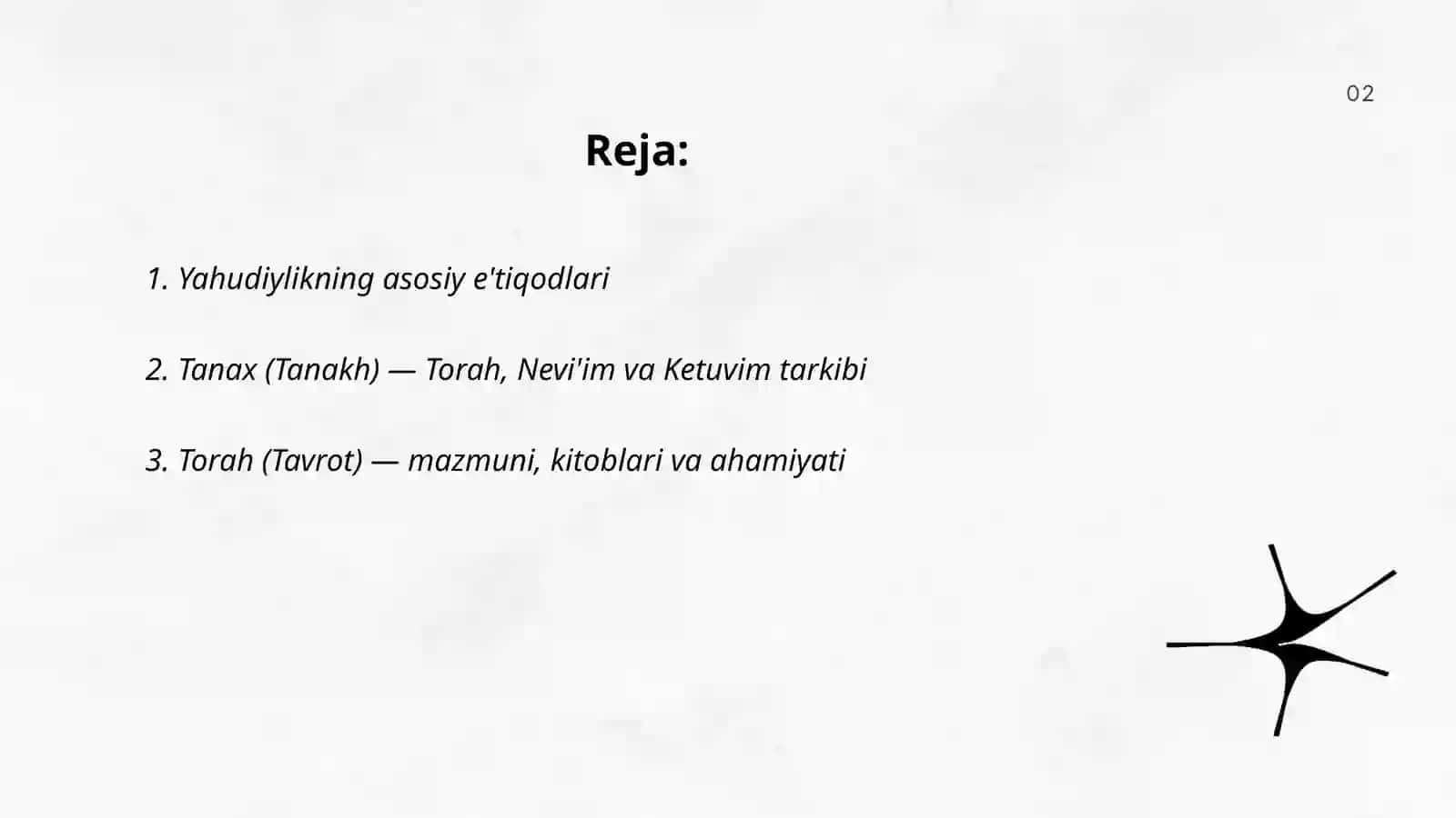 Yahudiylik talimoti va muqaddas kitobi 2