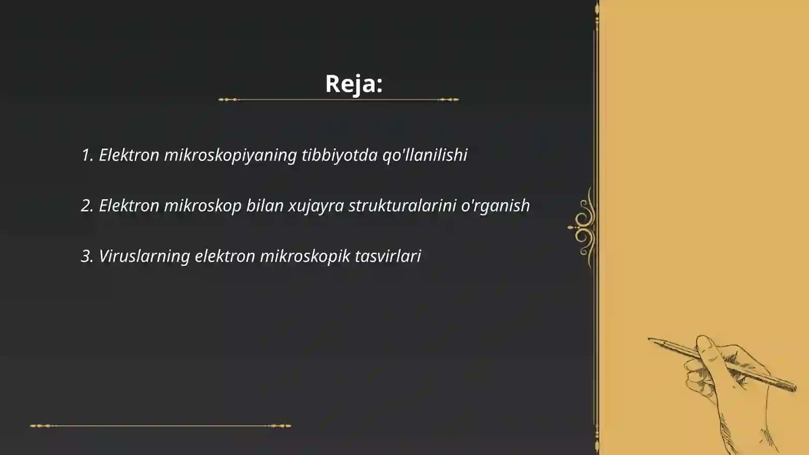 Elektron mikroskopiyaning tibbiyotda ahamiyati 2
