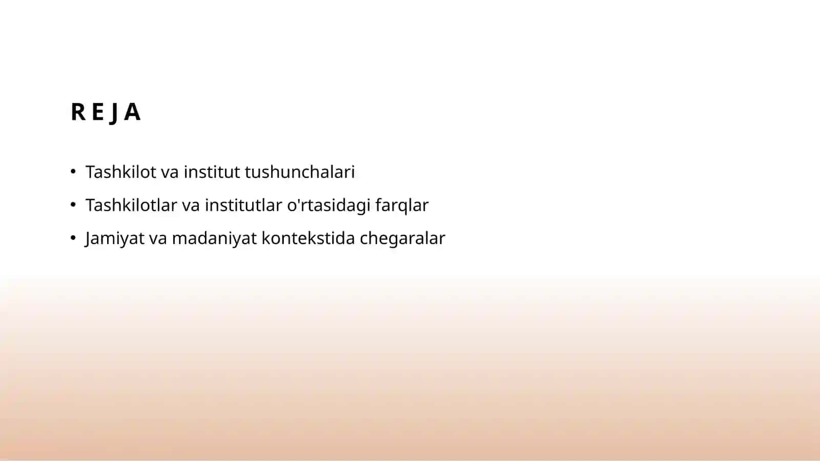 Tashkilot tushunchasi 2