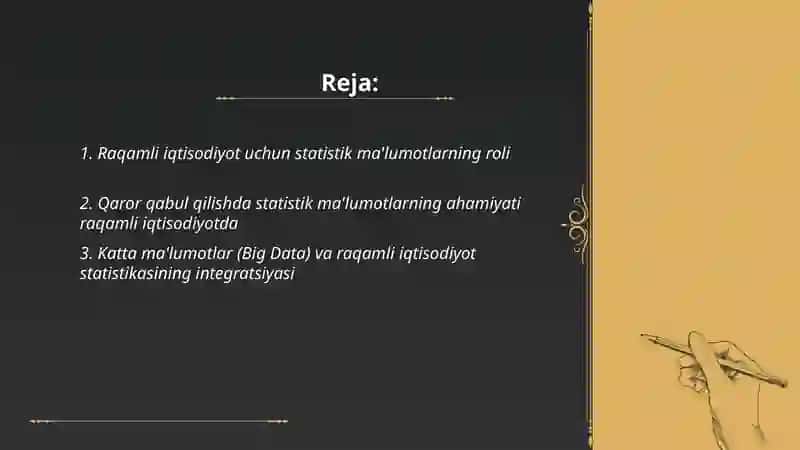 Raqamli iqtisodiyotda statistik ma’lumotlarning ahamiyati 2