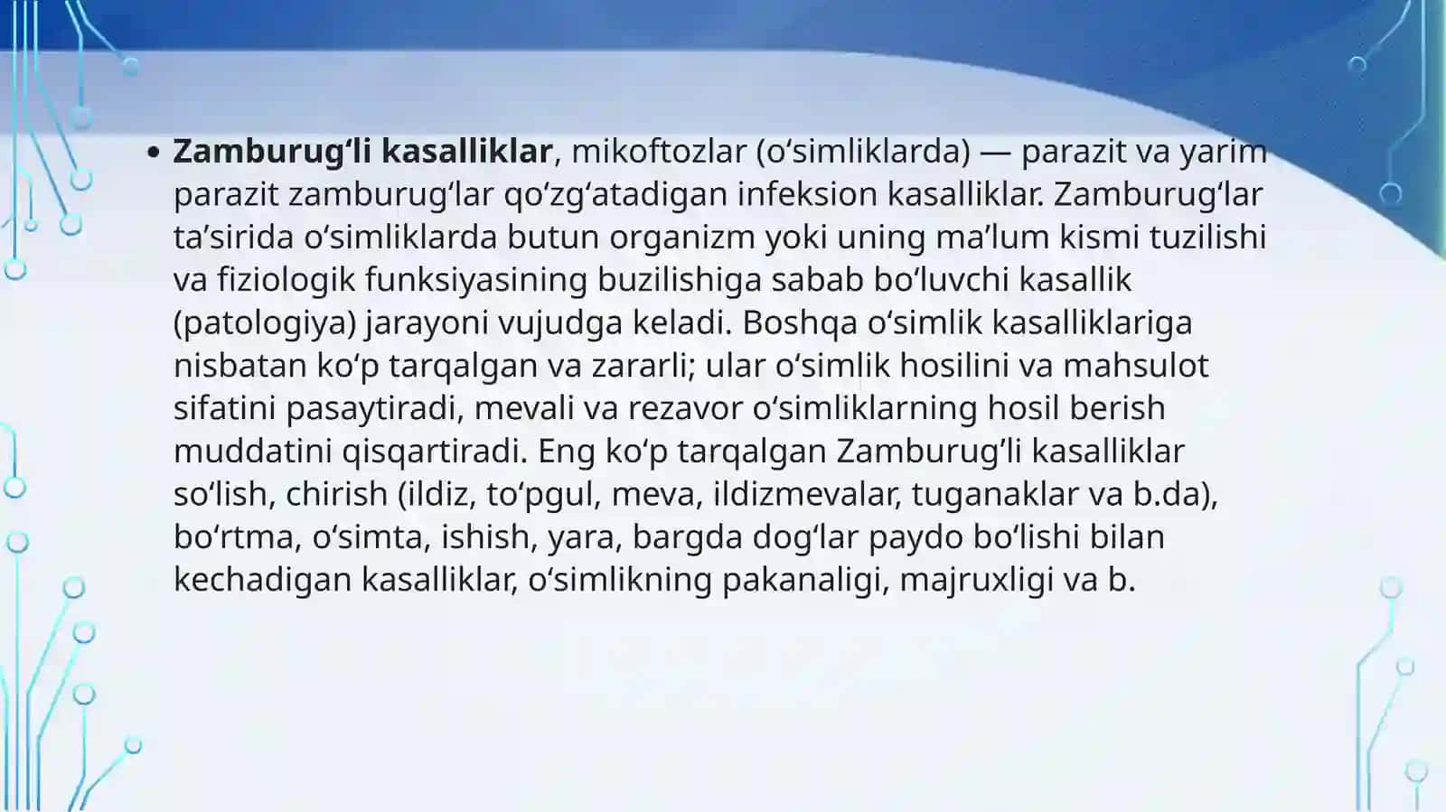 Zamburug’infeksiyalar(kandidoz,aspergilioz) 2