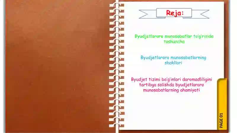 Byudjetlararo munosabatla rto’g’risida tushuncha 2