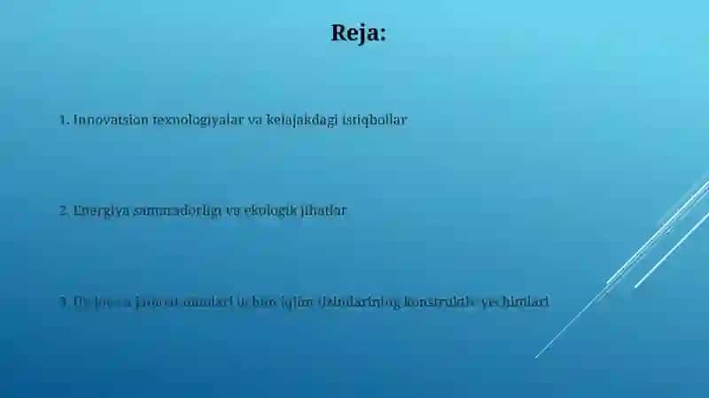 Turar-joy va jamoat binolarining havoni mo‘tadillash tizimlari konstruktiv yechimlari 2