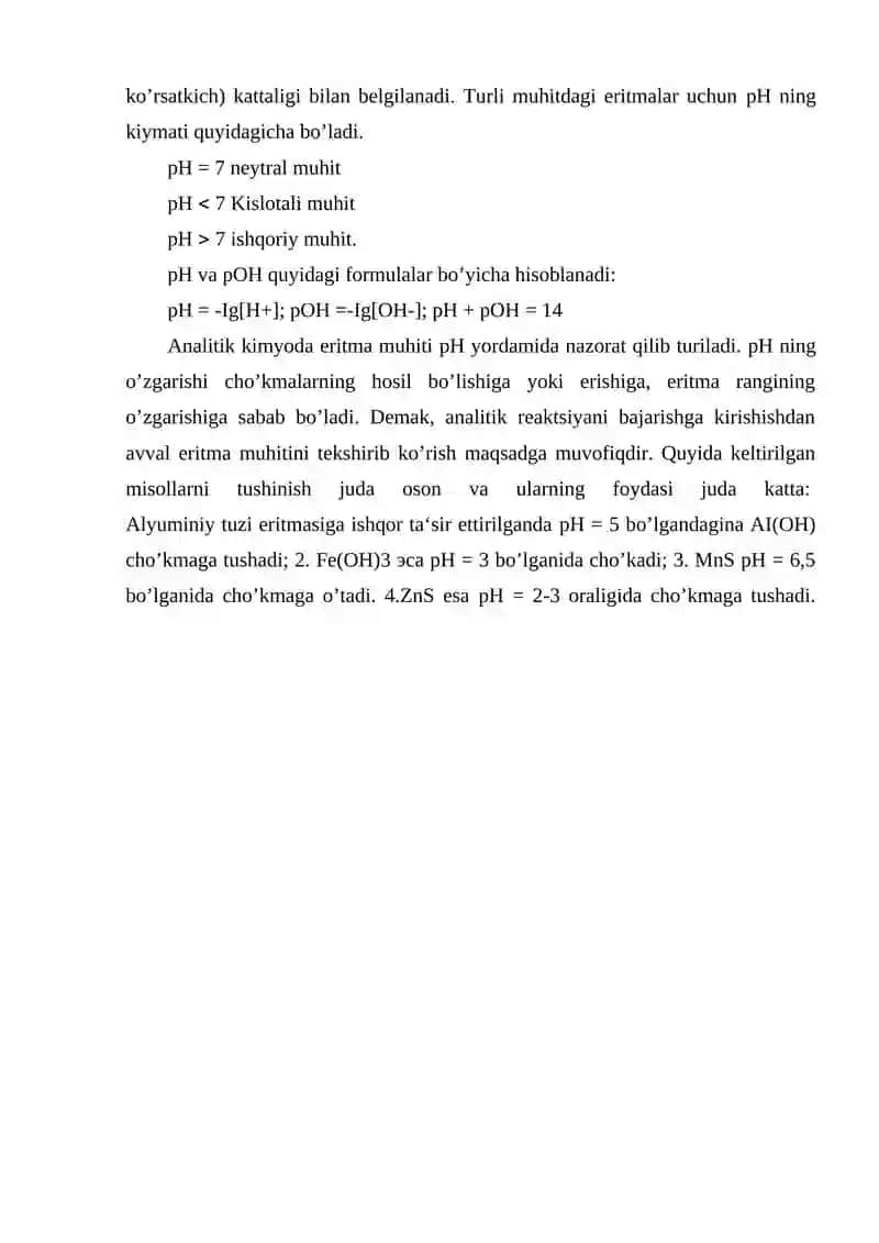 Analitik Kimyo 2