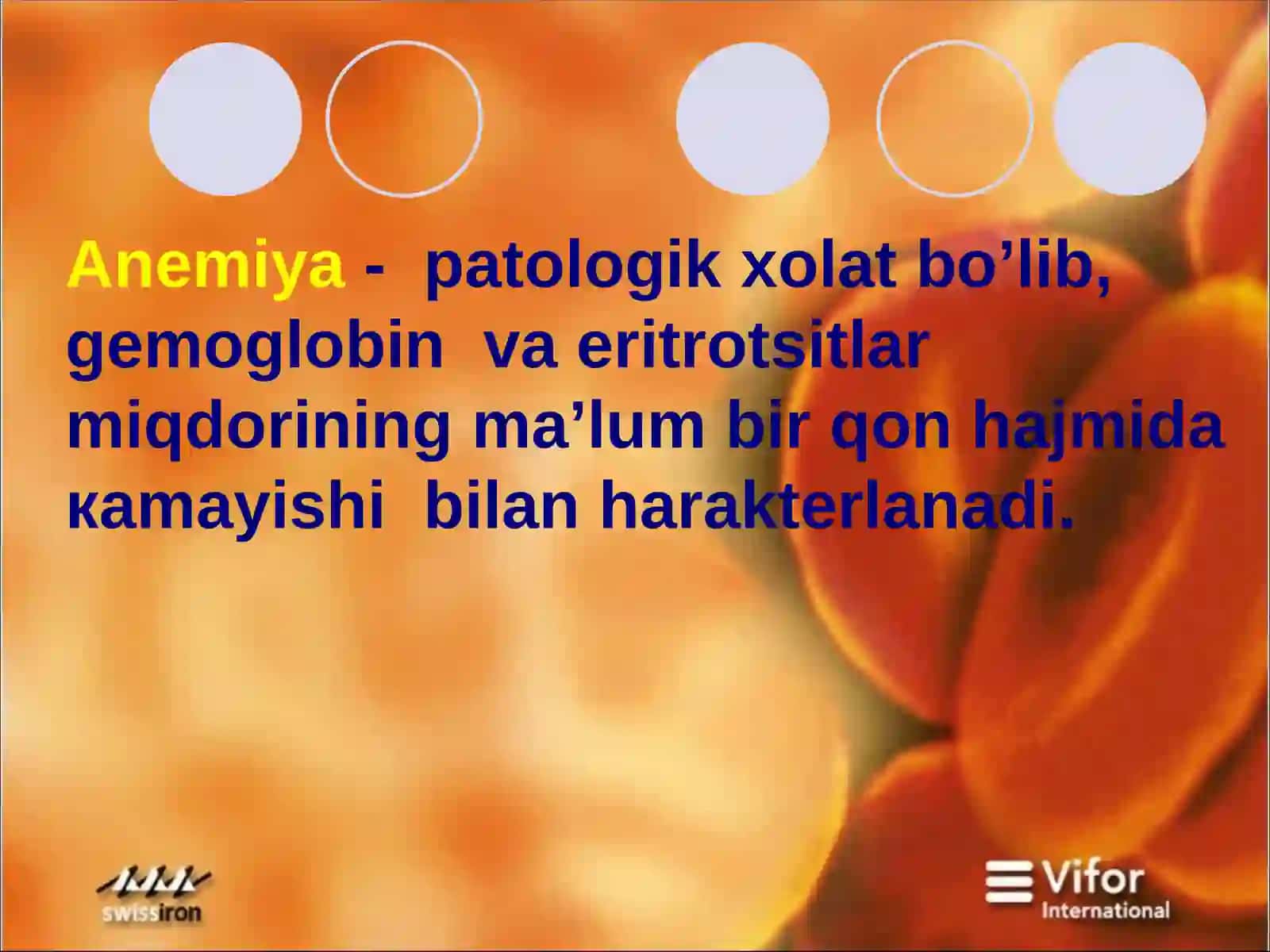 Qon va qon hosil qiluvchia’zolar kasalliklari semiotikasi (anemiya va uning turlari) 2