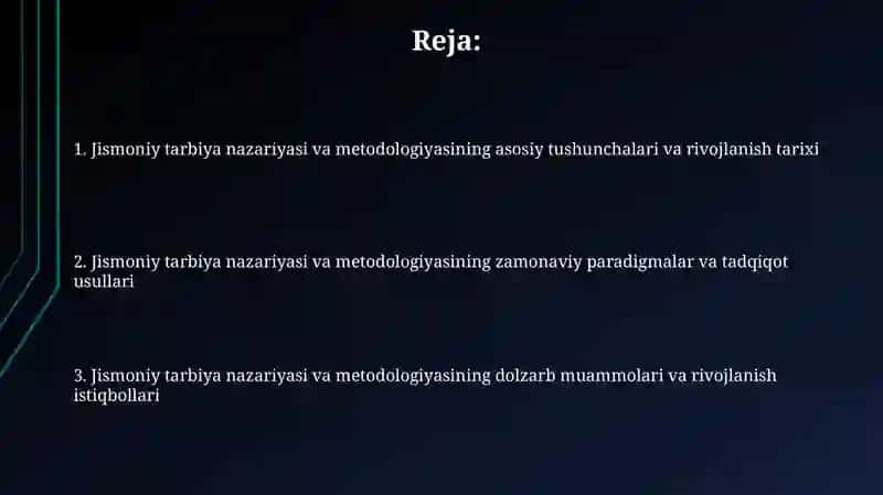 Jismoniy tarbiya nazariyasi va metodologiyasi 2