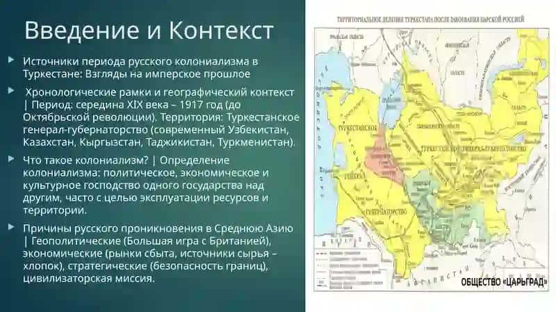 Тема 13. Источники периода русского колониализма в Туркестане 2