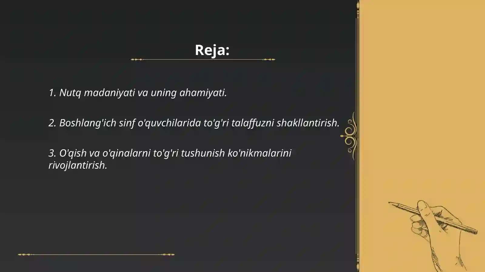 Nutq Madaniyati va Talaffuzni Rivojlantirish 2