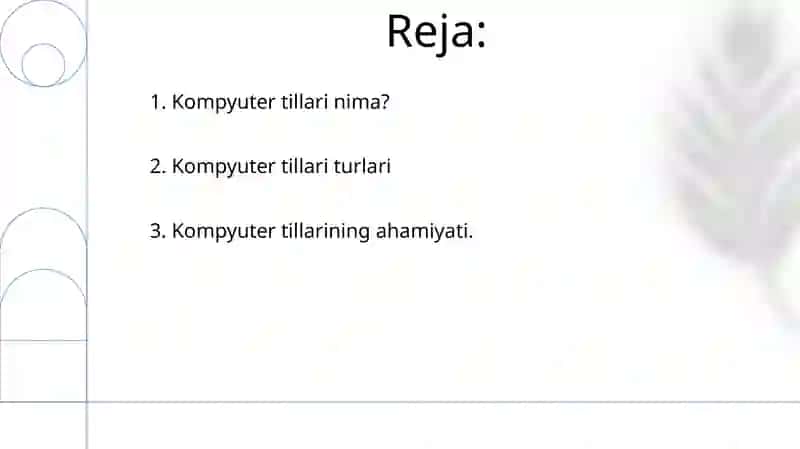 Kampyuter sozlamalari haqida 2