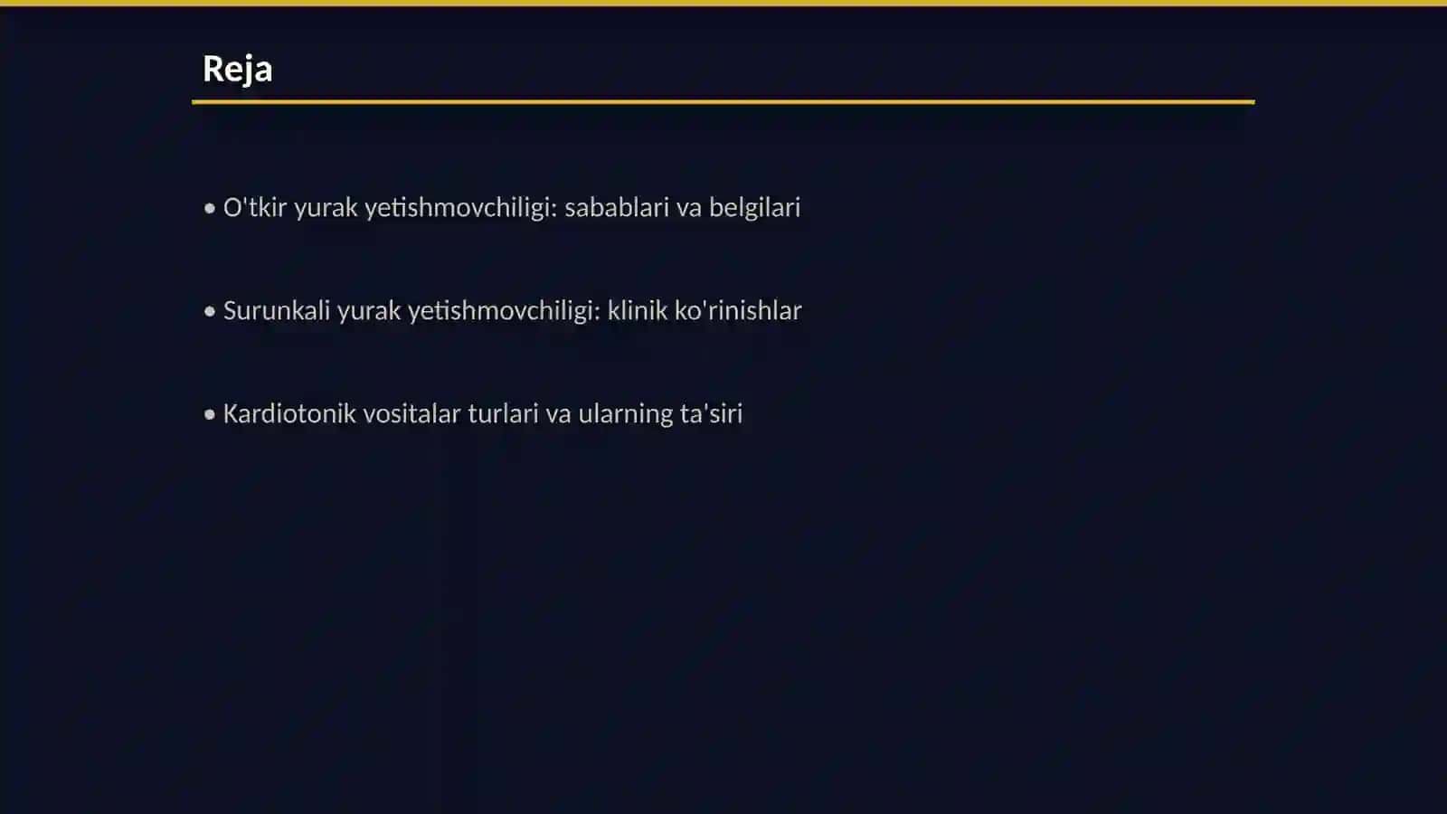 O'tkir va surunkali yurak yetishmovchiligida kardiotonik vositalarning ahamiyati 2