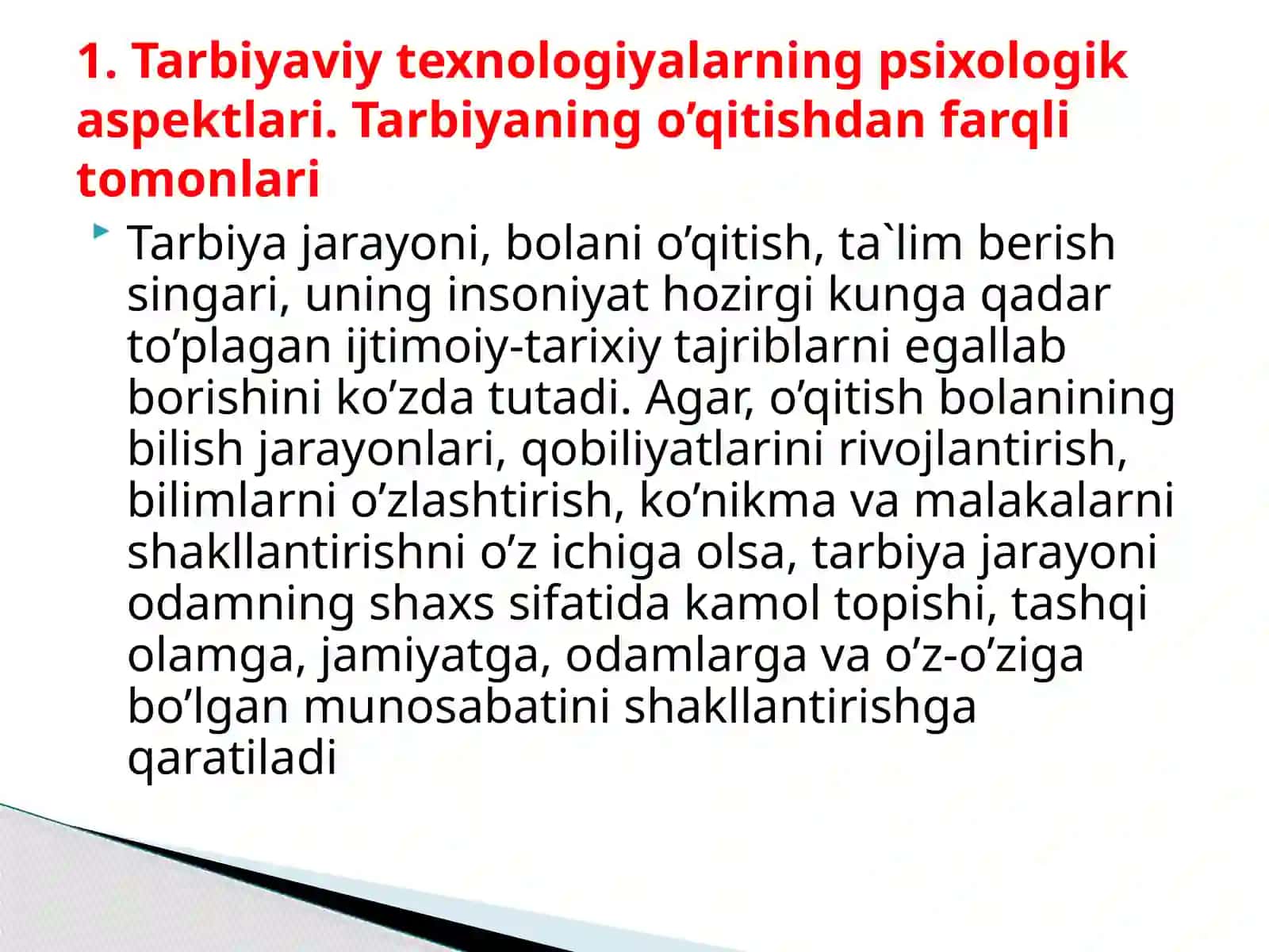 TARBIYAPSIXOLOGIYASI 2