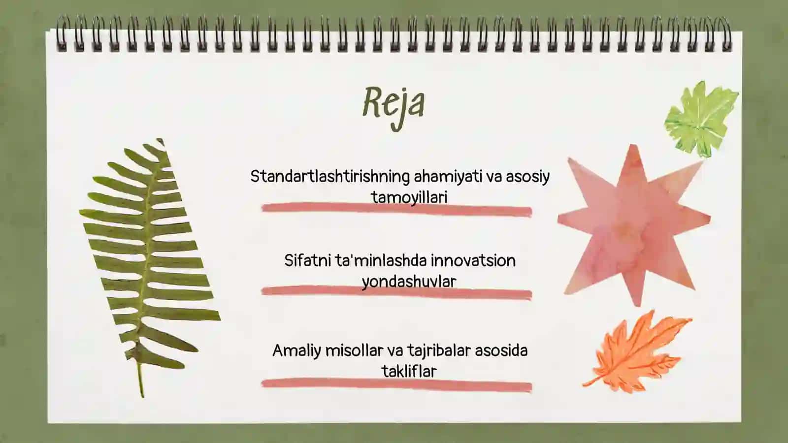 Standartlashtirish va sifatni ta'minlash yo'llari 2
