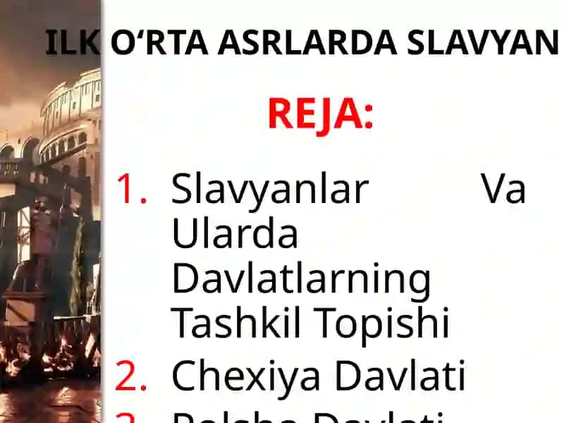 Slavyanlar Va UlardaDavlatlarning Tashkil Topishi 2