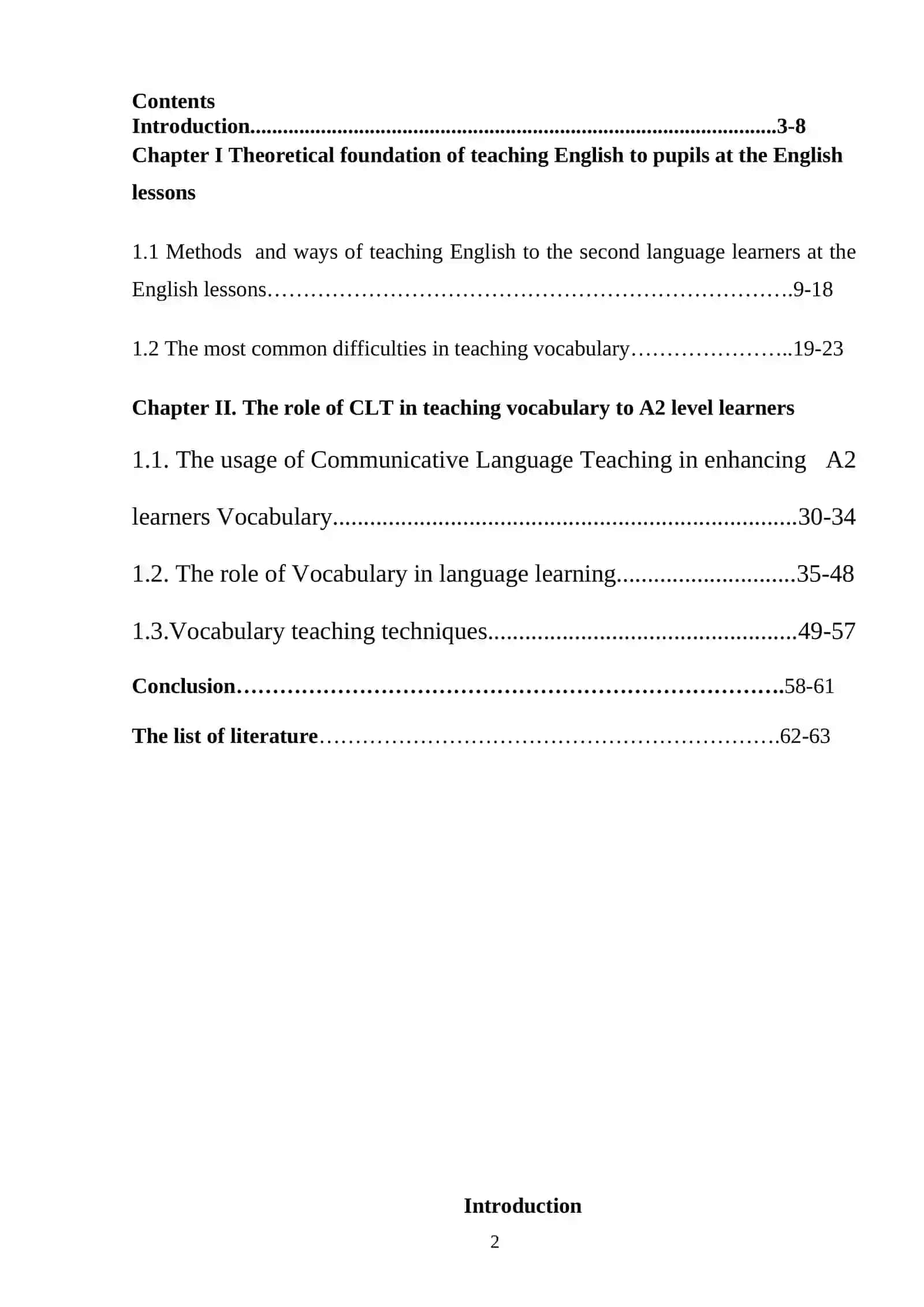Development of creative abilities in teaching English 2