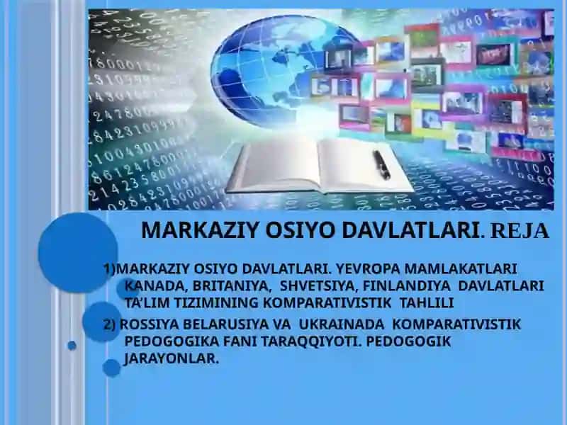 Yevropa mamlakatlari ta'lim tizimi masalalarining olib borilishi 2