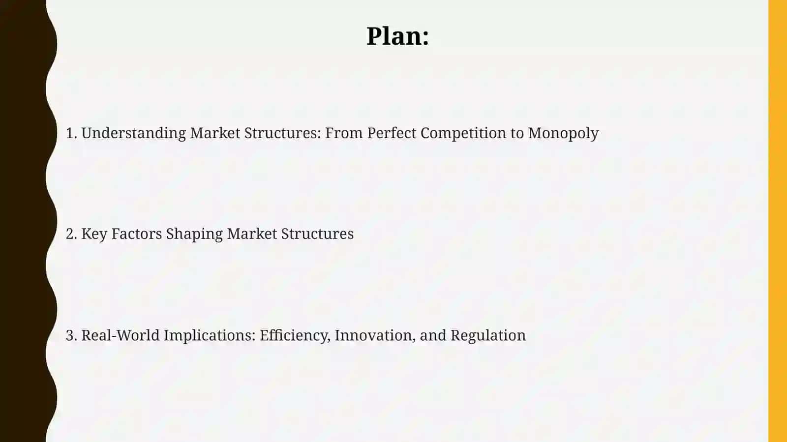 Market structures 2