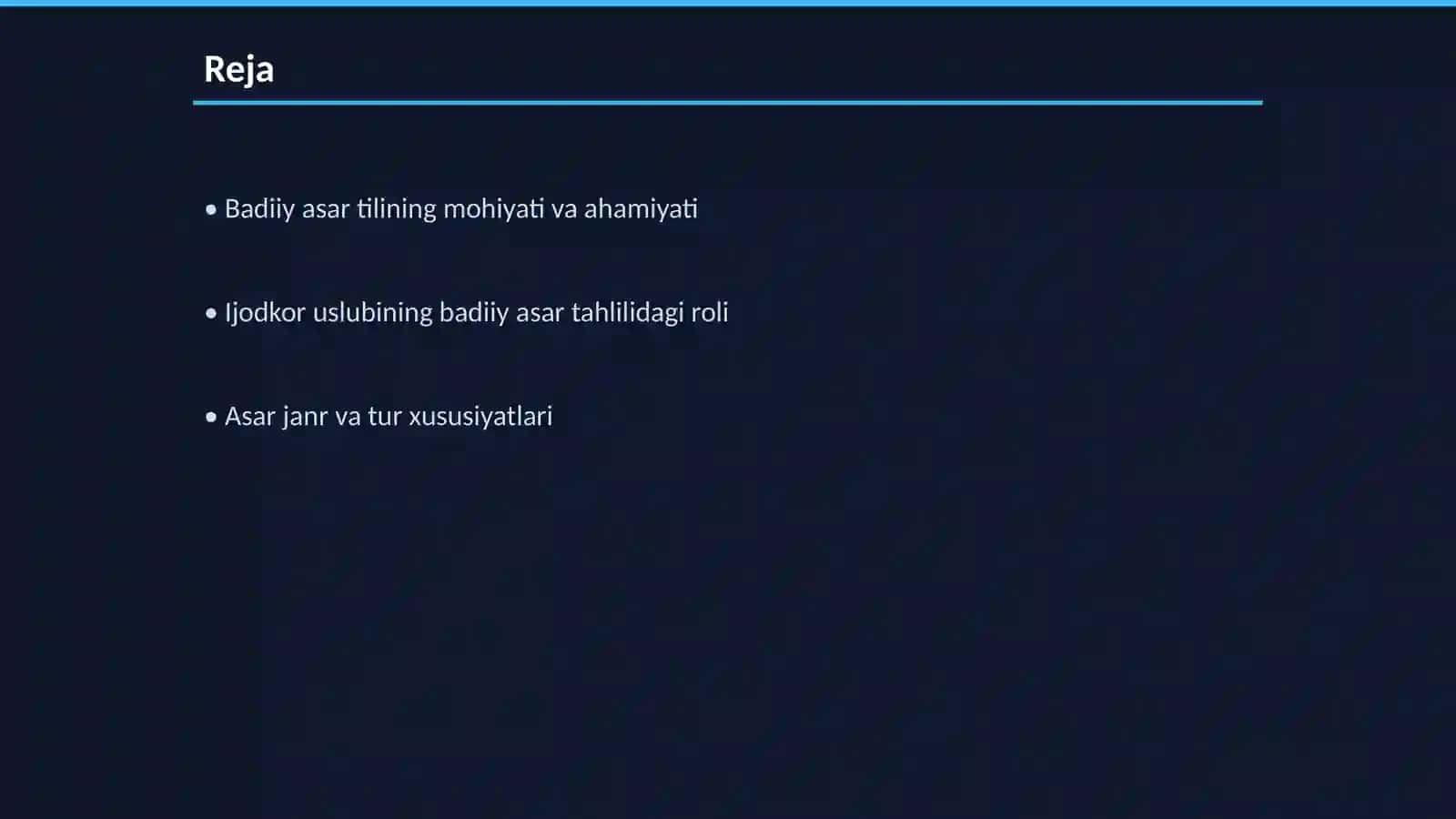 Badiiy asar asar tilini tahlil qilish usullari 2