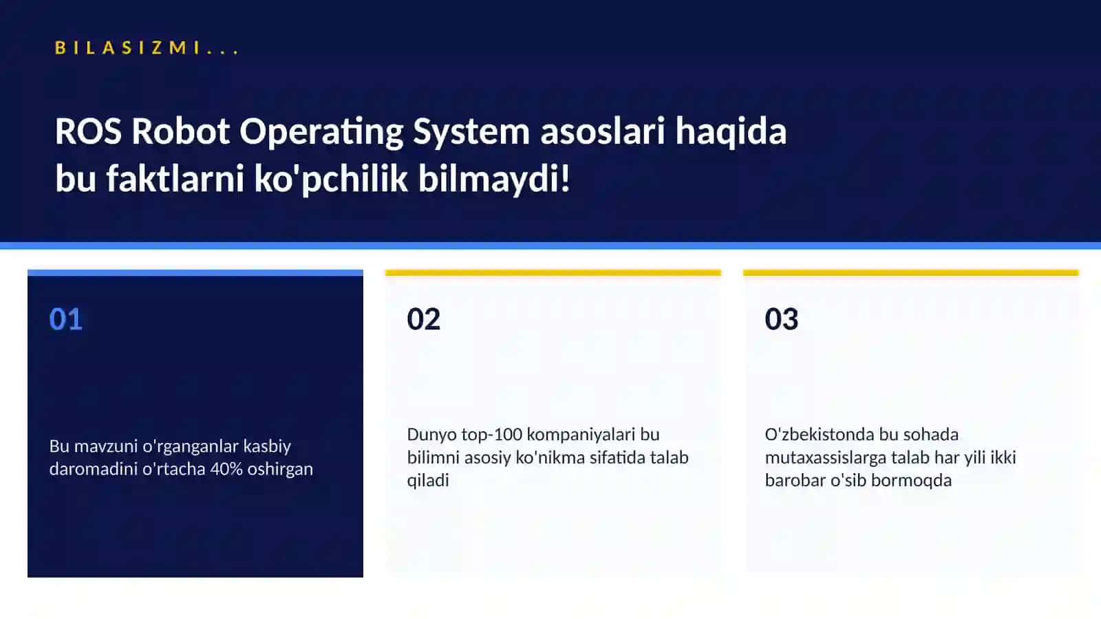 ROS Robot Operating System asoslari 2
