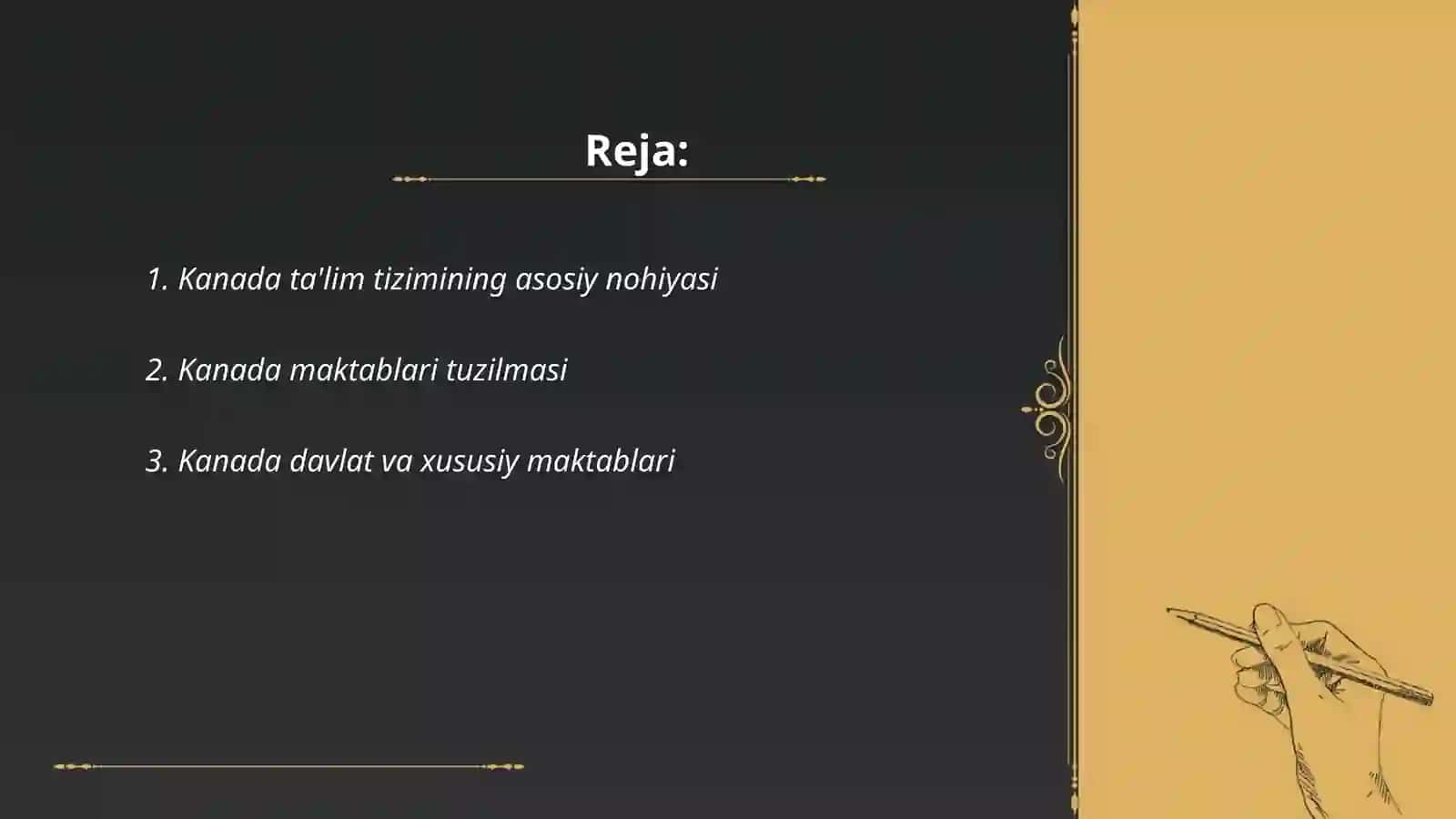 Kanada talim tizimi 2