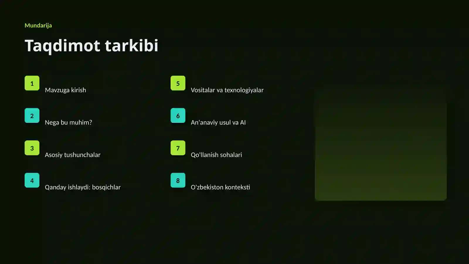 AI INSIGHTS • PREMIUM TAQDIMOT 2