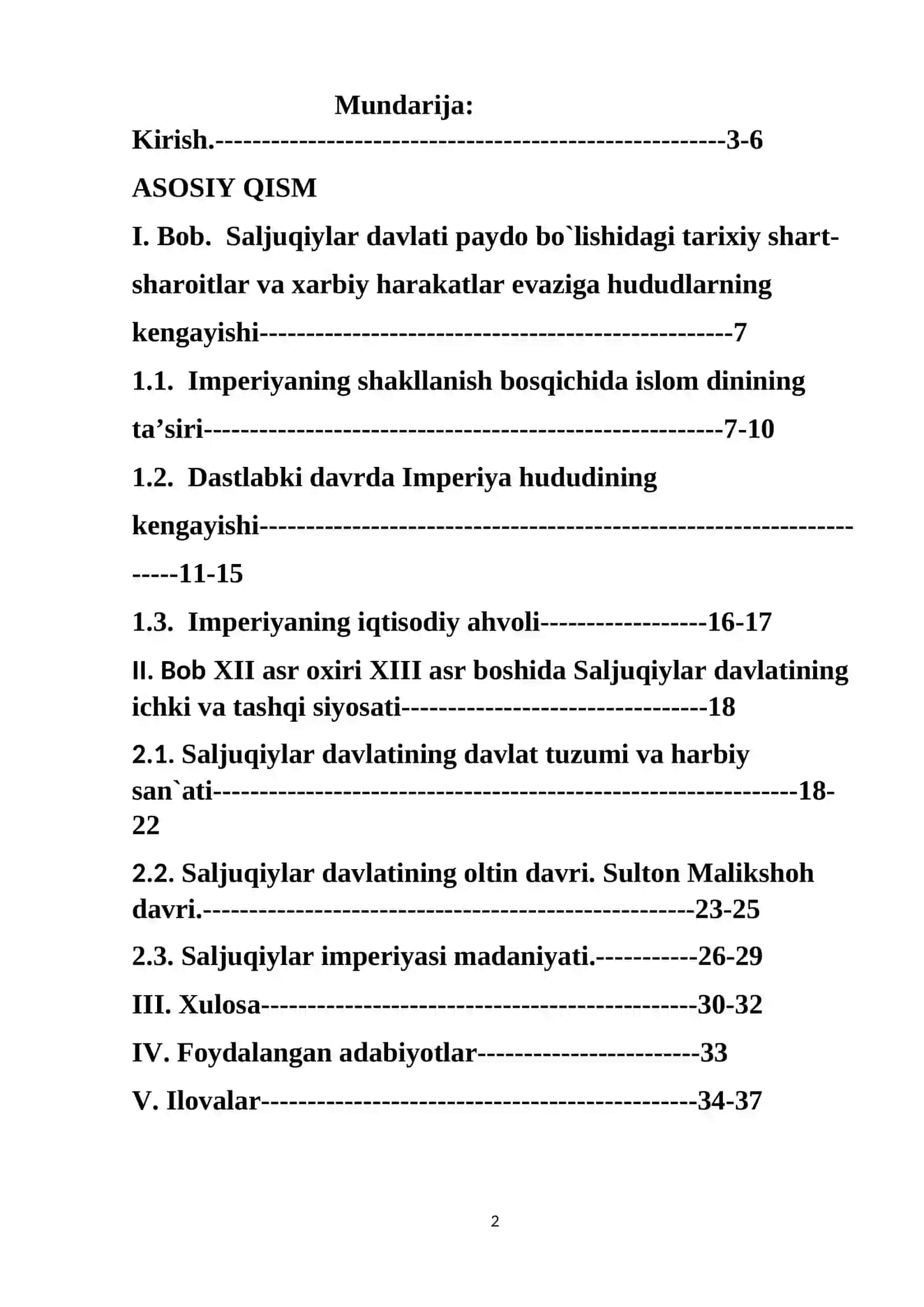 Saljuqiylar davlati tashkil topganida islom dinining ta'siri 2