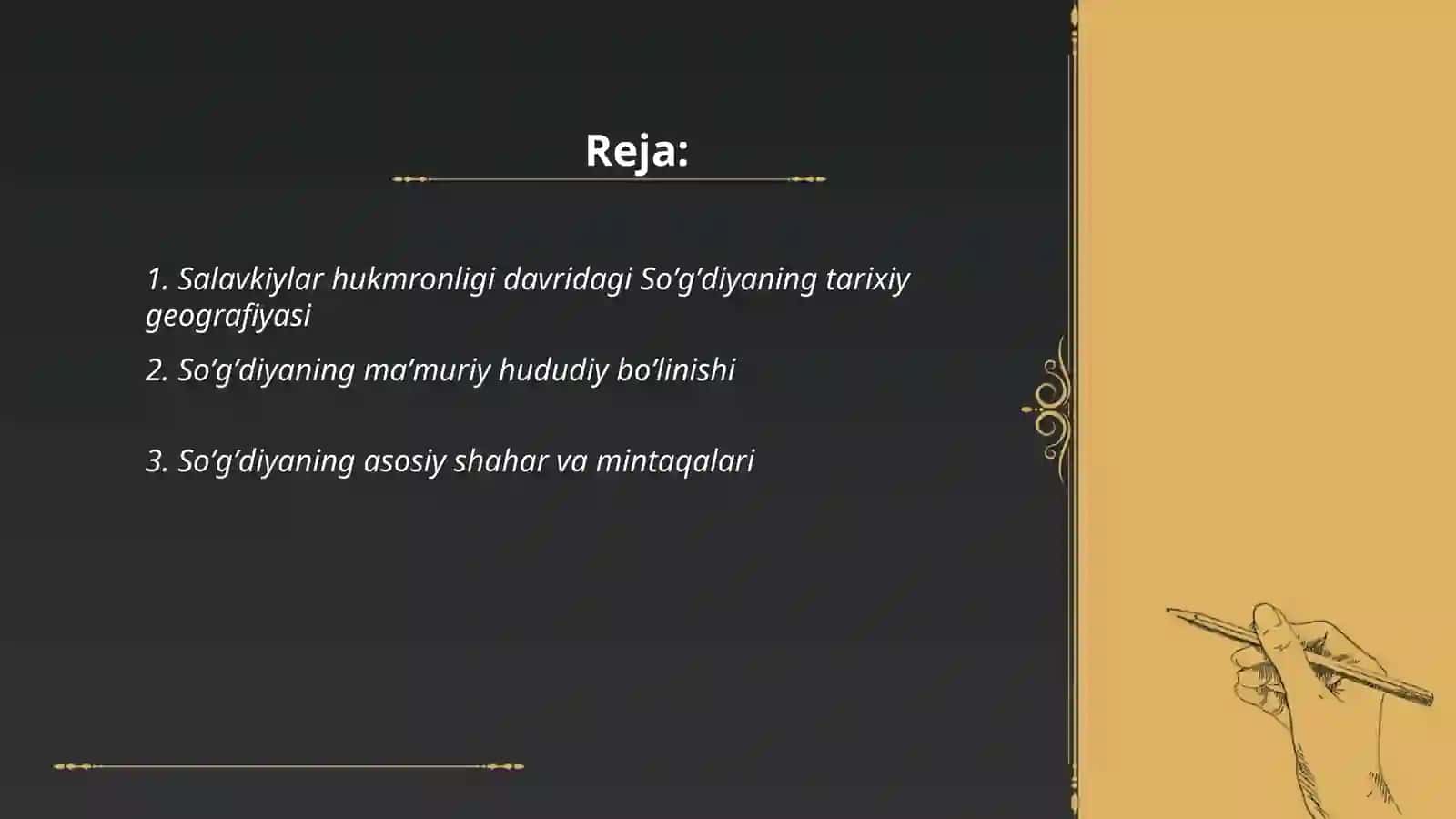 Soʼgʼd va Baqtriyaning Tarixiy Geografiyasi 2