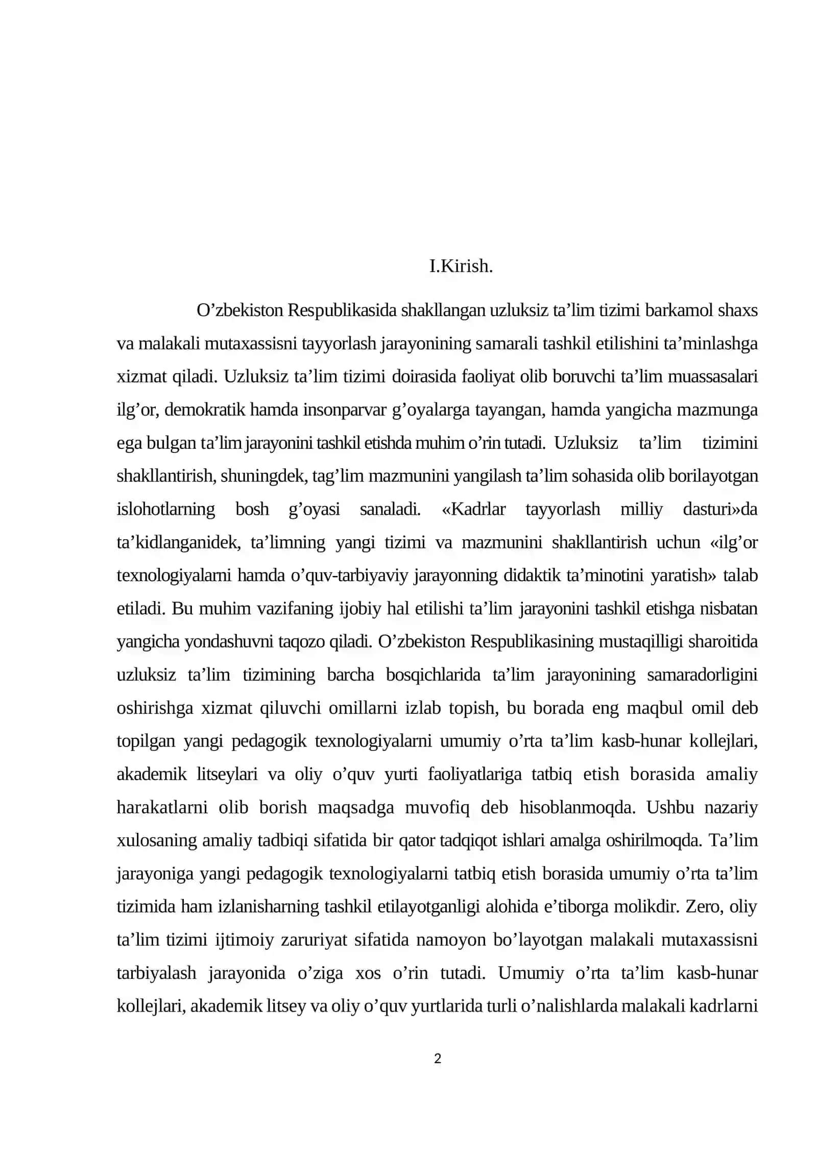 Boshlang'ich sinflarda matematik tushinchalarni shakllantirish metodikasi 2