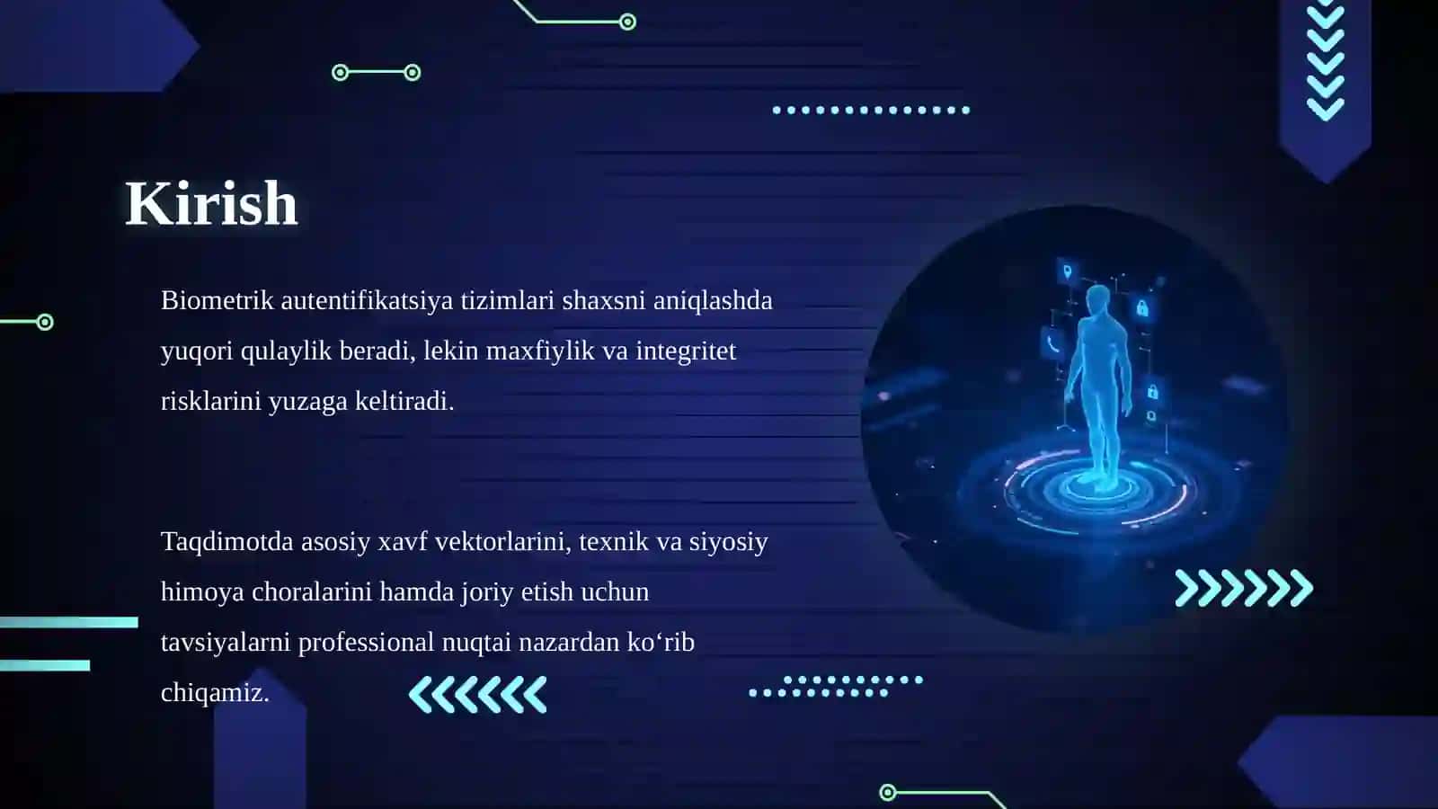 Biometrik Xavfsizlik 2