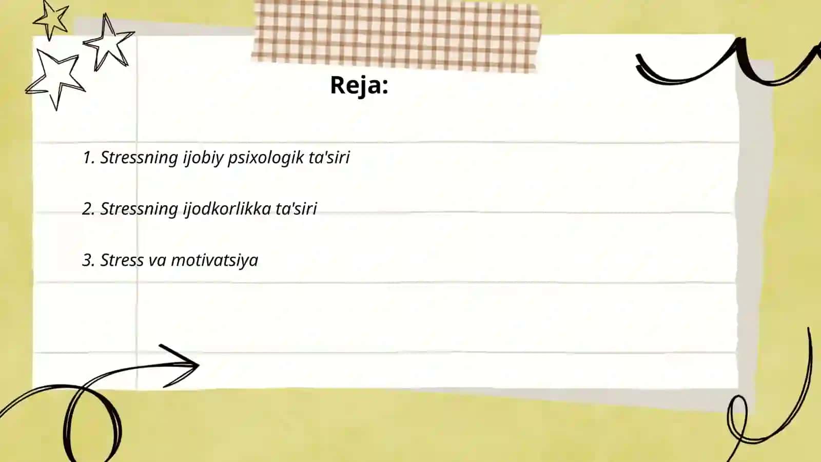 Stressning insonga ijobiy tasiri 2