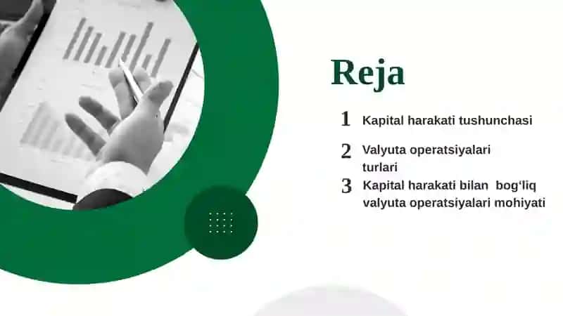 Kapital harakat ibilan bog‘liq valyuta operatsiyalari 2
