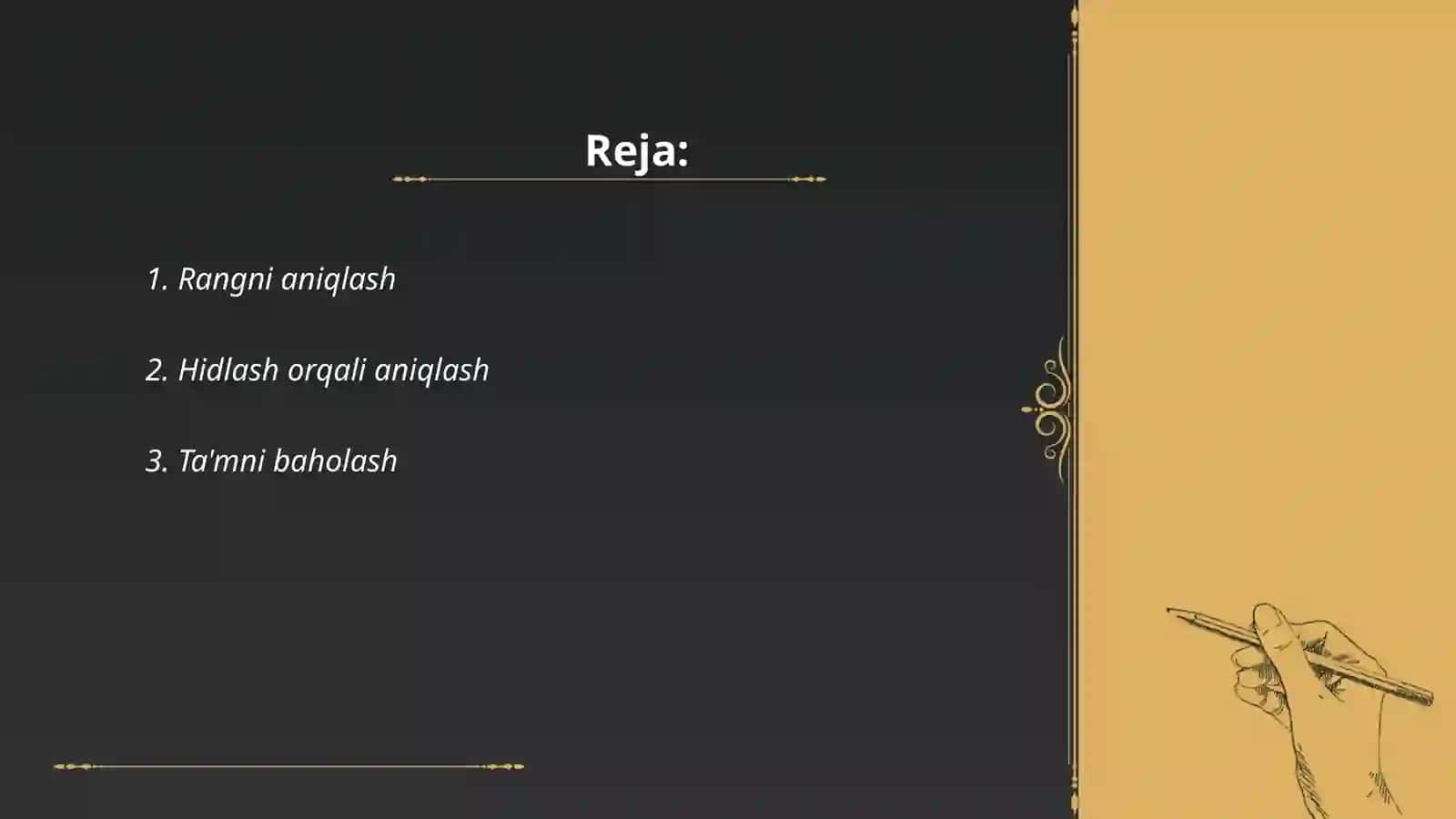 Rangni Aniqlash 2