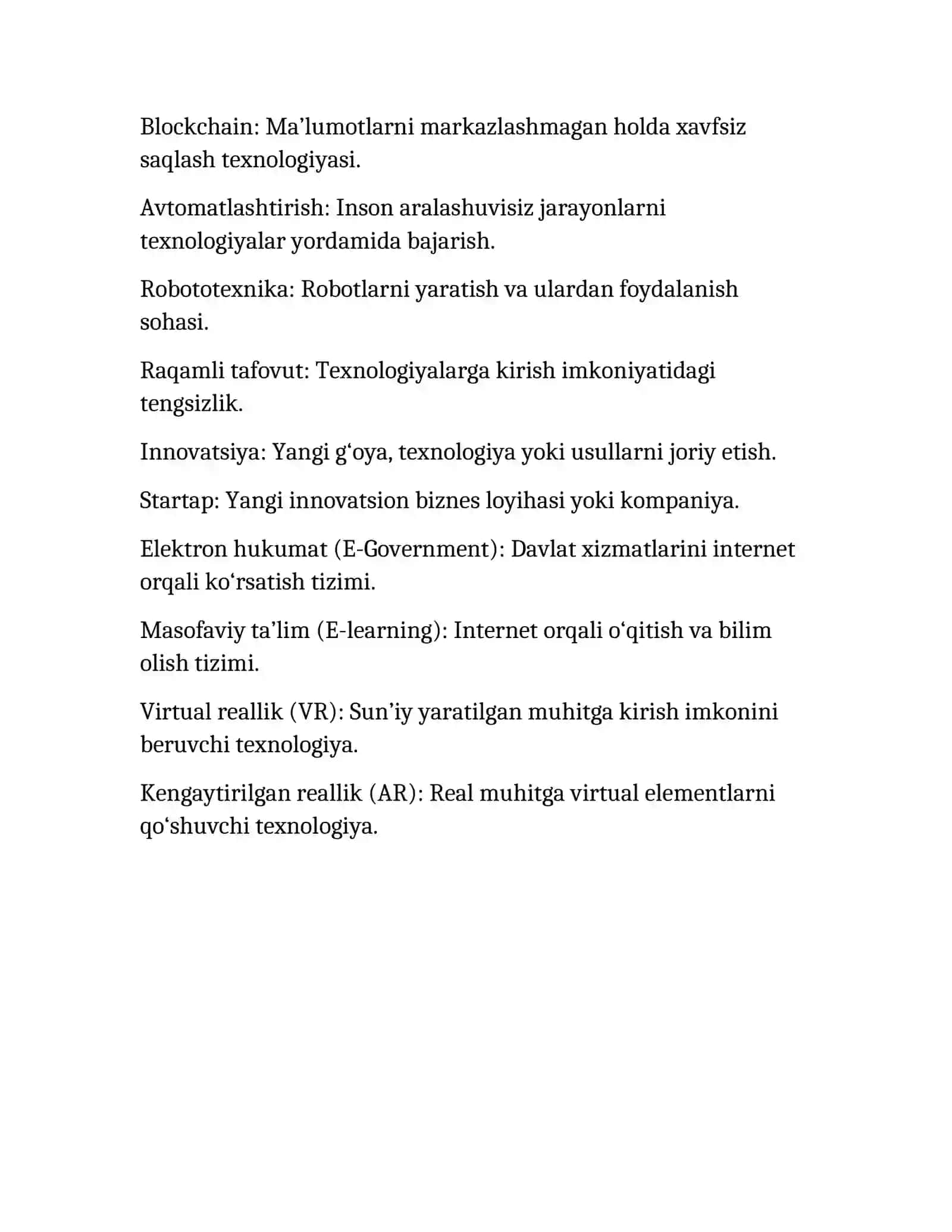 Glossary 2