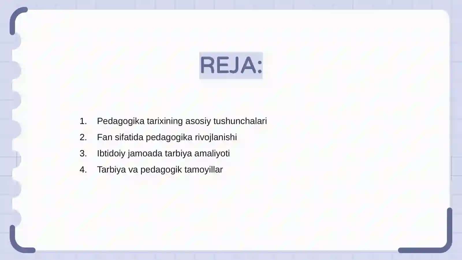 Pedagogika tarixi fan sifatida 2