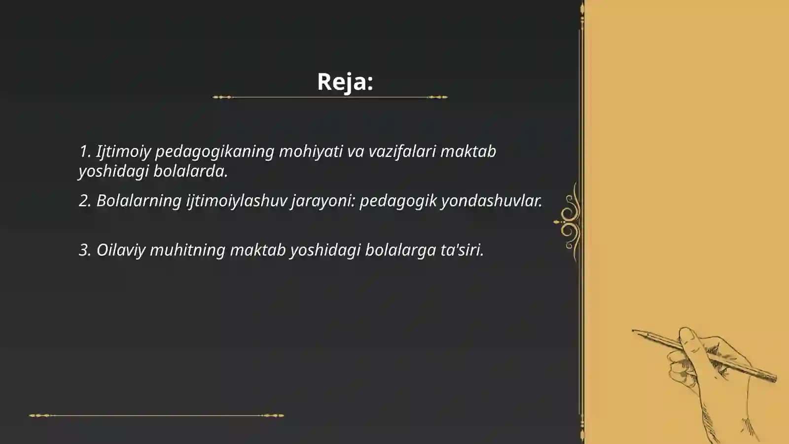 Ijtimoiy pedagogikaning maktab yoshidagi bolalar bilan olib boradigan faoliyati 2