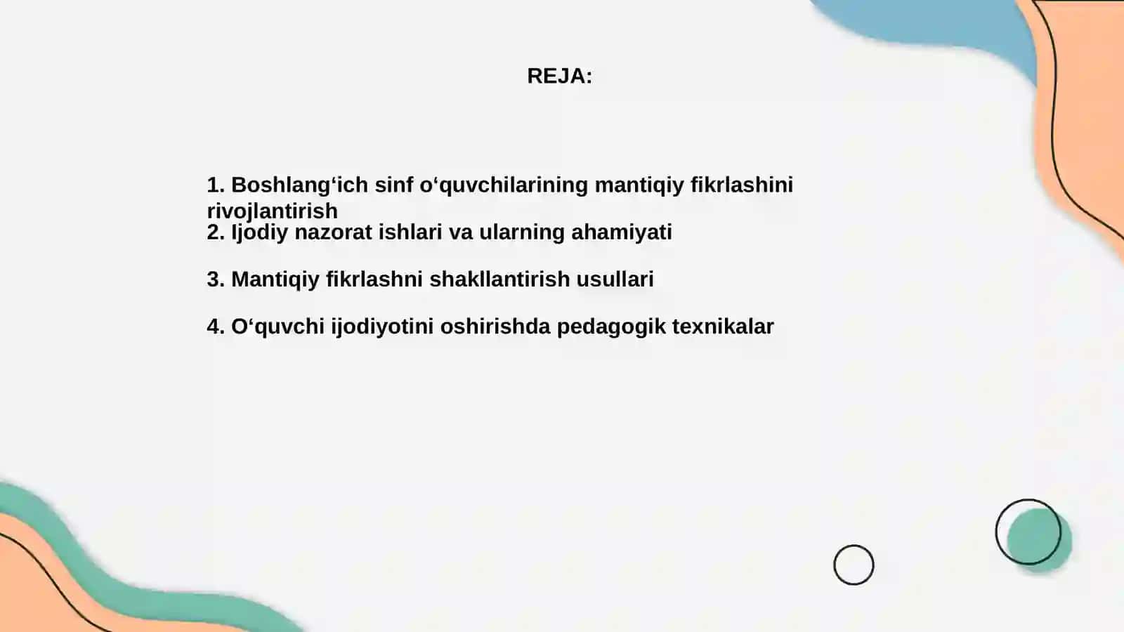 Oʻquvchilarning Mantiqiy Fikrlashini Rivojlantirish 2