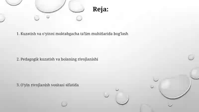 Bolalarning individual rivojlanishida pedagogik kuzatuv 2