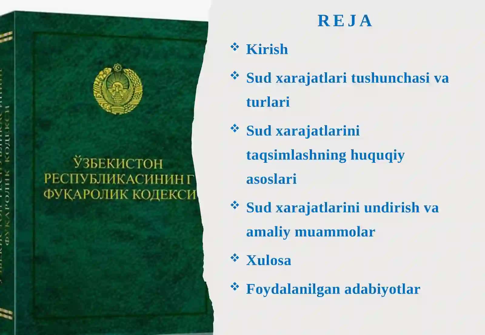 Sud xarajatlarini taqsimlash 2