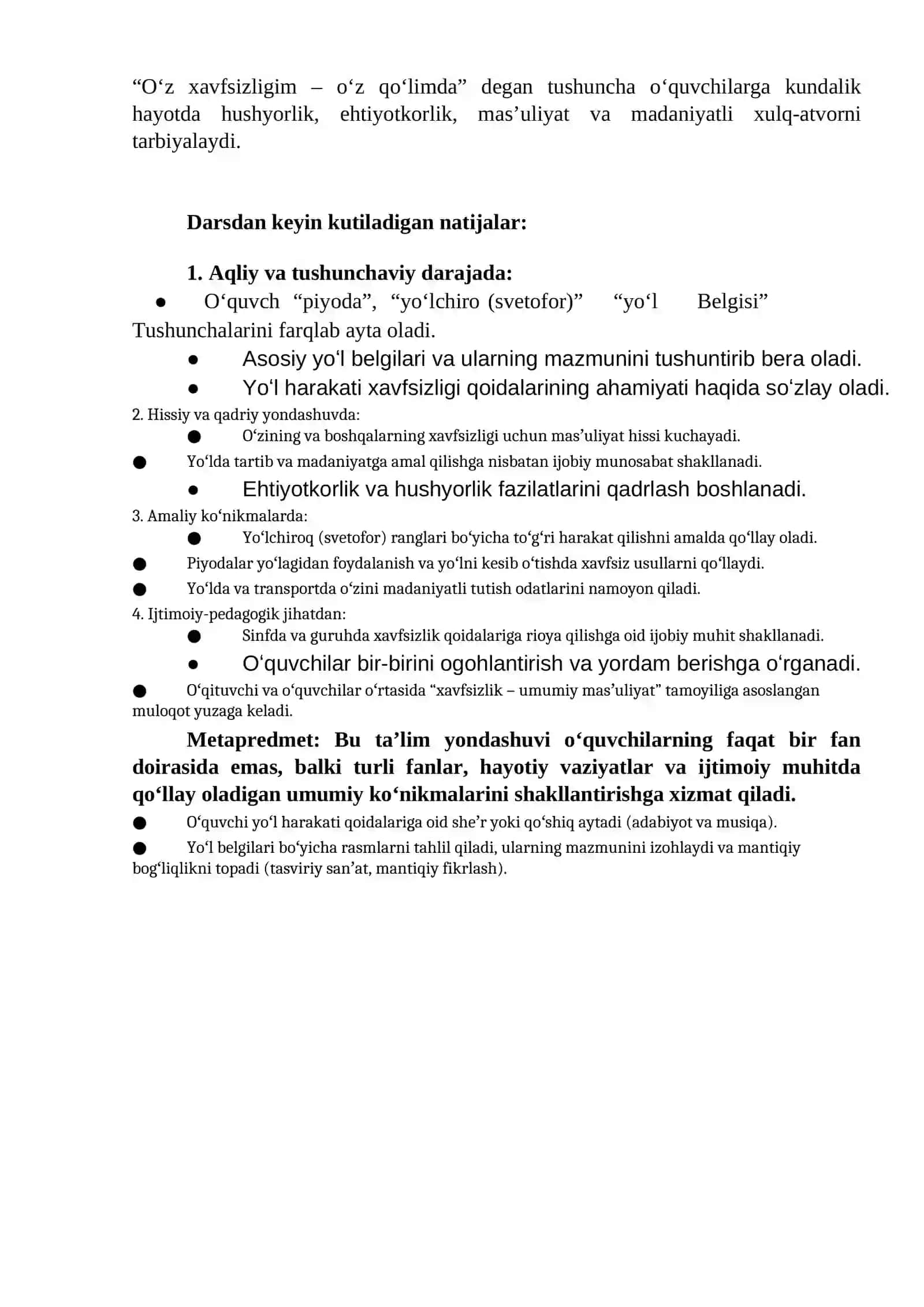 BIZNING XAVFSIZLIK QOIDALARIMIZ 2