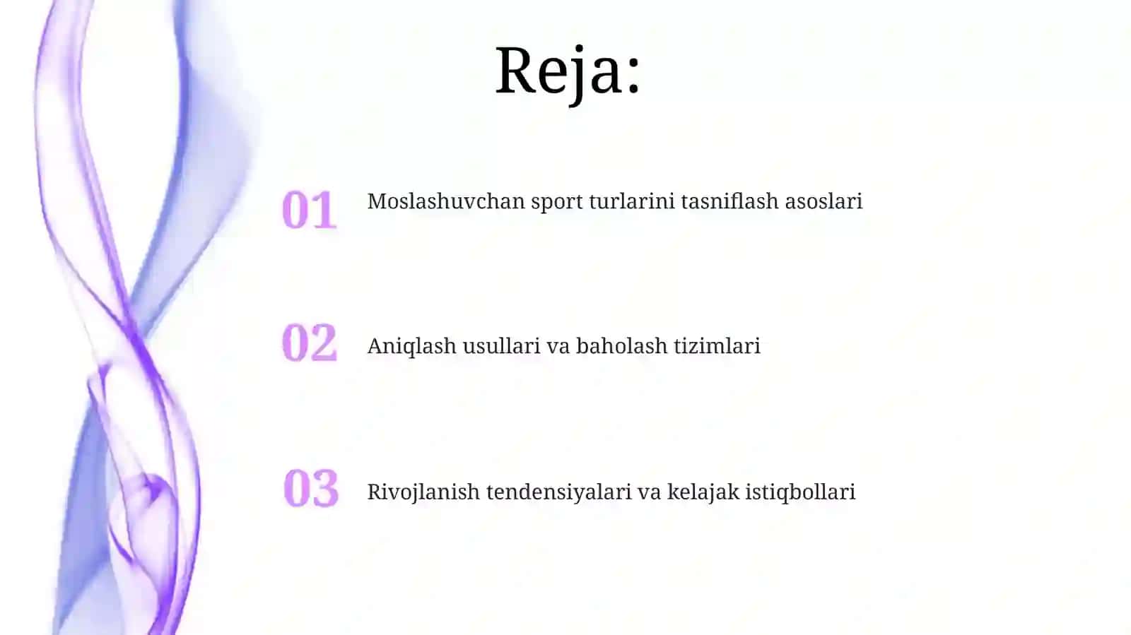 Adaptiv sportda klassifikatsiyasi va uni aniqlash usullari 2