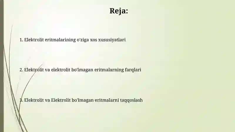 Elektrolik eritmalarning xosalarini noelektrolit eritmalar xosalaridan chetlashini ifoda qilish 2