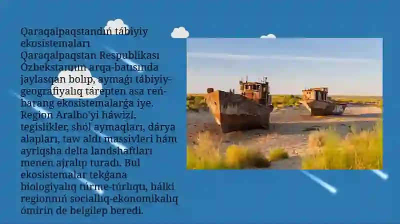 Qaraqalpaqstandiń tábiyiy ekosistemaları 2