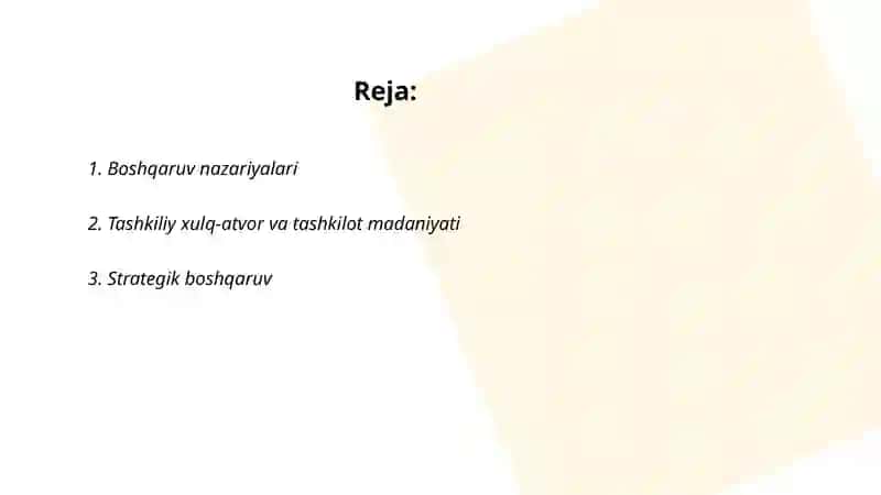 Boshqaruv va menejment bo‘yicha ta’lim 2