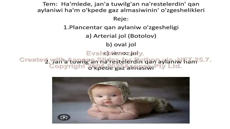 Qaraqalpaqstan Medicina Instituti Pediatriya fakulteti malakaviy ishlar 2